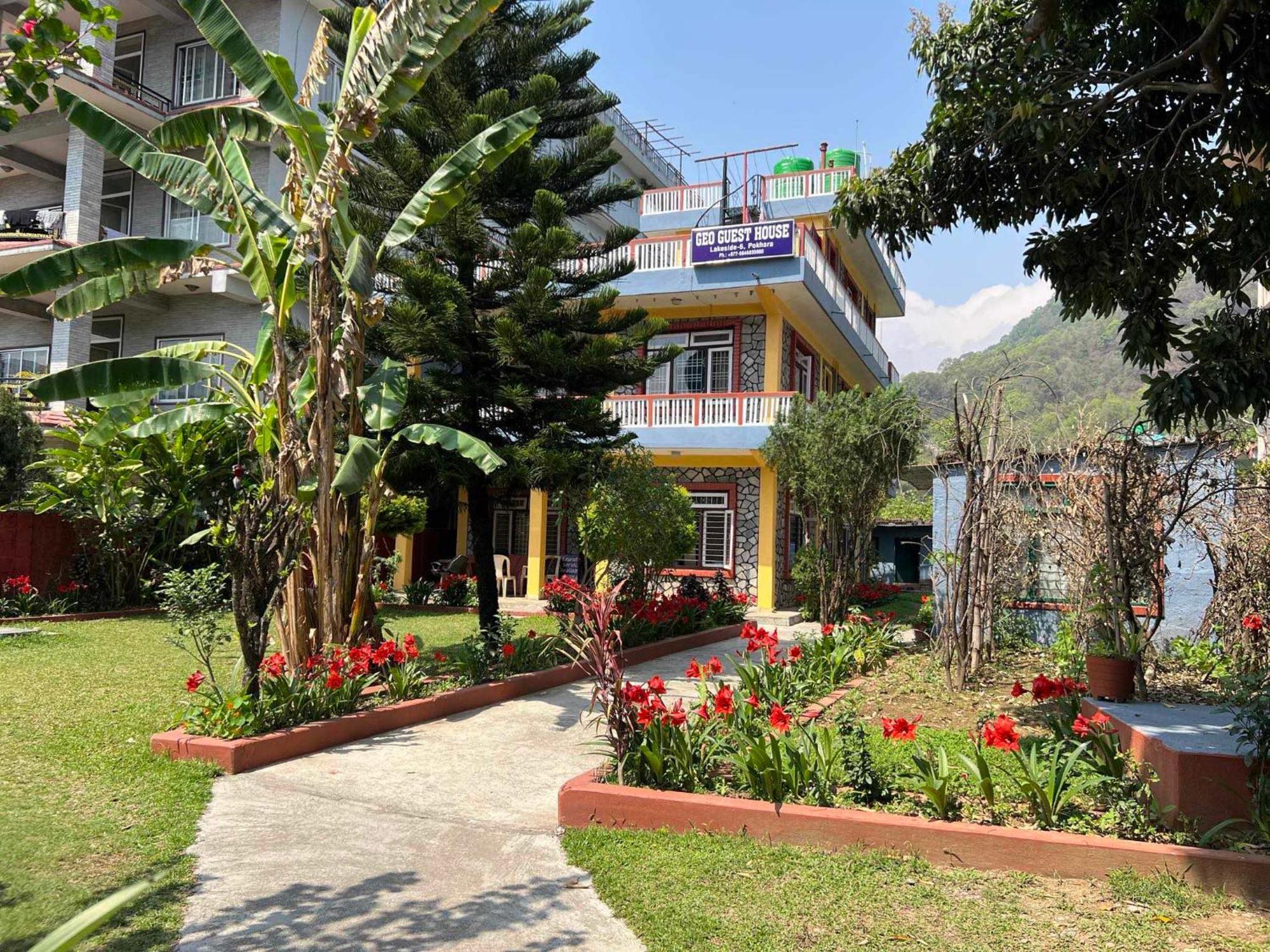 Geo Guest House Pokhara Dış mekan fotoğraf
